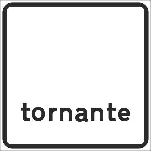 Numero del tornante Numero del tornante