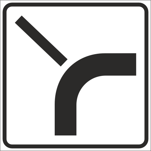 Andamento della strada principale Andamento della strada principale