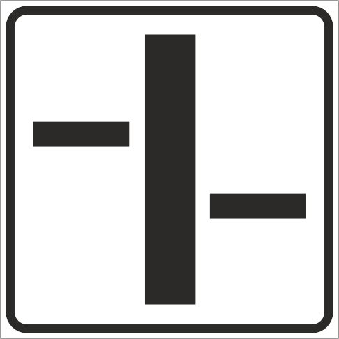 Andamento della strada principale Andamento della strada principale