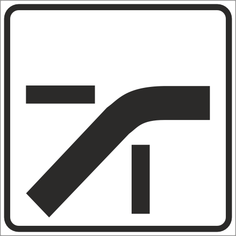 Andamento della strada principale Andamento della strada principale