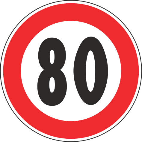 Limite massimo di velocità…Km/h Limite massimo di velocità…Km/h