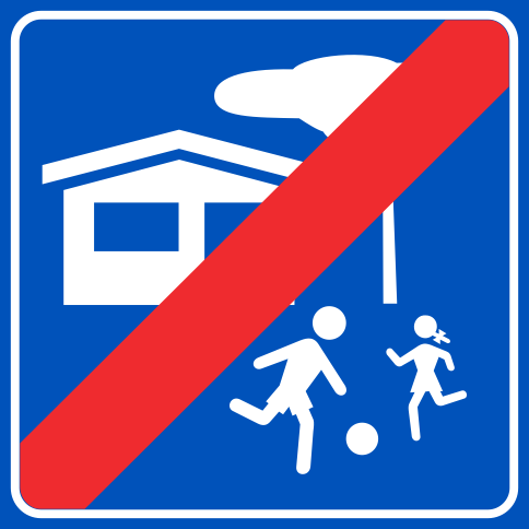 Fine zona residenziale