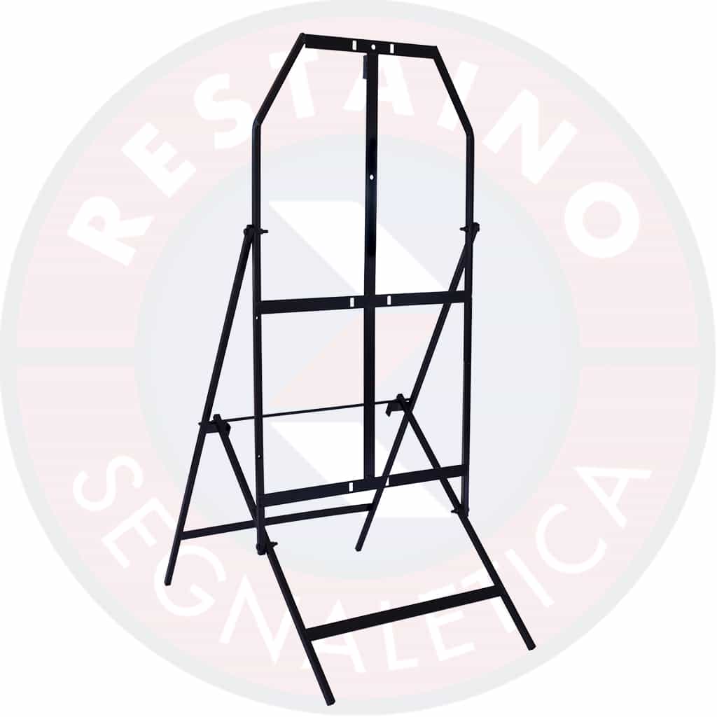 Cavalletto Stradale per disco diametro 90 e triangolo lato 120 con apertura sdraio Cavalletto Stradale per disco diametro 90 e triangolo lato 120 con apertura sdraio